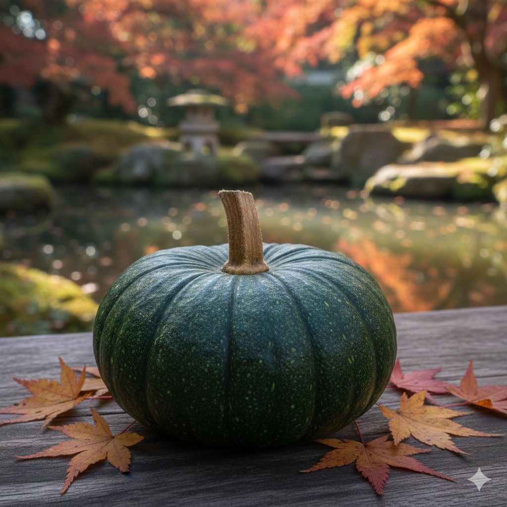 Dýně kabocha je populární japonská dýně s hladkou, jedlou kůrou a sytě oranžovou, sladkou dužinou s kaštanovou chutí. Hodí se na dušení, pečení a do polévek a je oblíbená v asijské kuchyni, kde ji srovnávají s bramborami či sladkými bramborami. Má vynikající skladovací vlastnosti a díky své pevnosti a malé vláknité struktuře je ideální pro vaření
